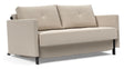 Cubed 140 Sovesofa m. armlæn, Blida/Sand Grey - UNOLIVING.COM