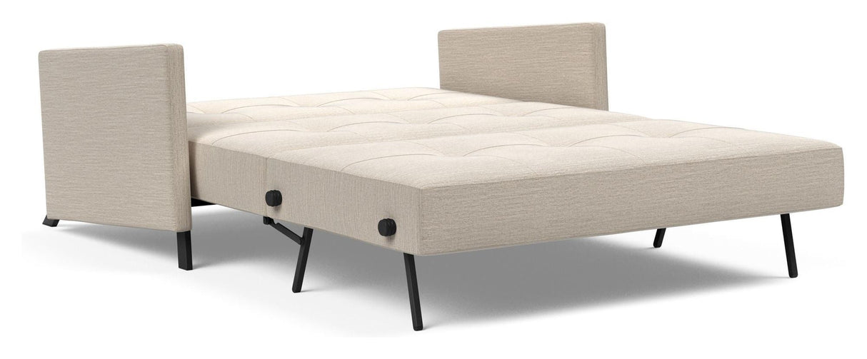 Cubed 140 Sovesofa m. armlæn, Blida/Sand Grey - UNOLIVING.COM