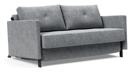 Cubed 140 Sovesofa m. armlæn, Twist/Granite - UNOLIVING.COM