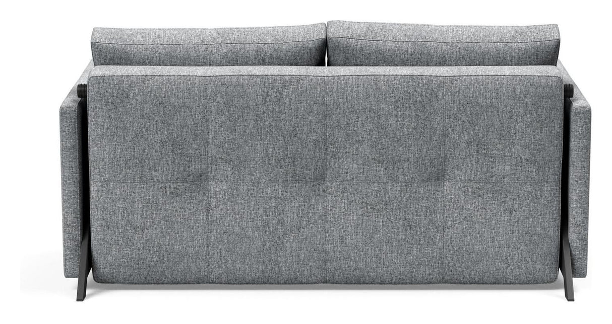 Cubed 140 Sovesofa m. armlæn, Twist/Granite - UNOLIVING.COM