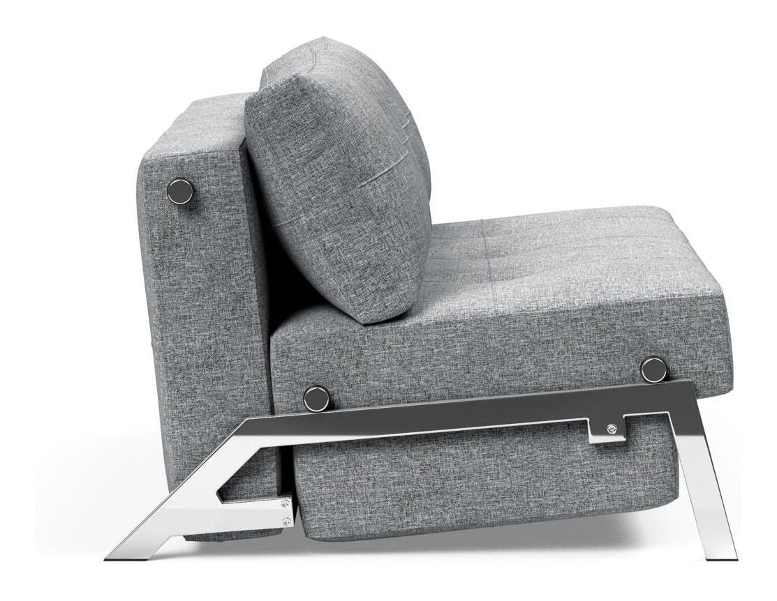 Cubed 140 Sovesofa m. kromben, Twist/Granite - UNOLIVING.COM