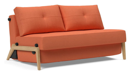 Cubed 140 Wood Sovesofa, Argus/Rust - UNOLIVING.COM