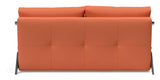 Cubed 160 Chrome Sovesofa, Argus/Rust - UNOLIVING.COM