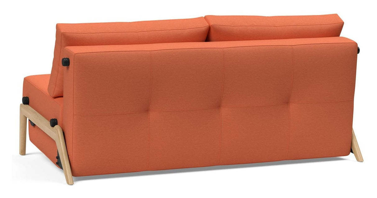 Cubed 160 Wood Sovesofa, Argus/Rust - UNOLIVING.COM