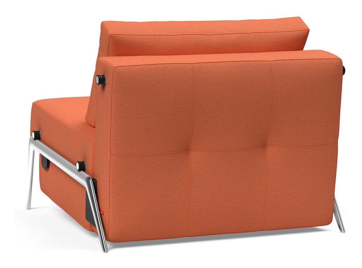 Cubed 90 Alu Loungestol, Argus/Rust - UNOLIVING.COM