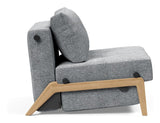 Cubed 90 Loungestol m. Egeben, Twist/Granite - UNOLIVING.COM