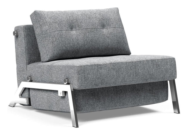 Cubed 90 Loungestol m. kromben, Twist/Granite - UNOLIVING.COM