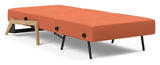 Cubed 90 Wood Loungestol, Argus/Rust - UNOLIVING.COM