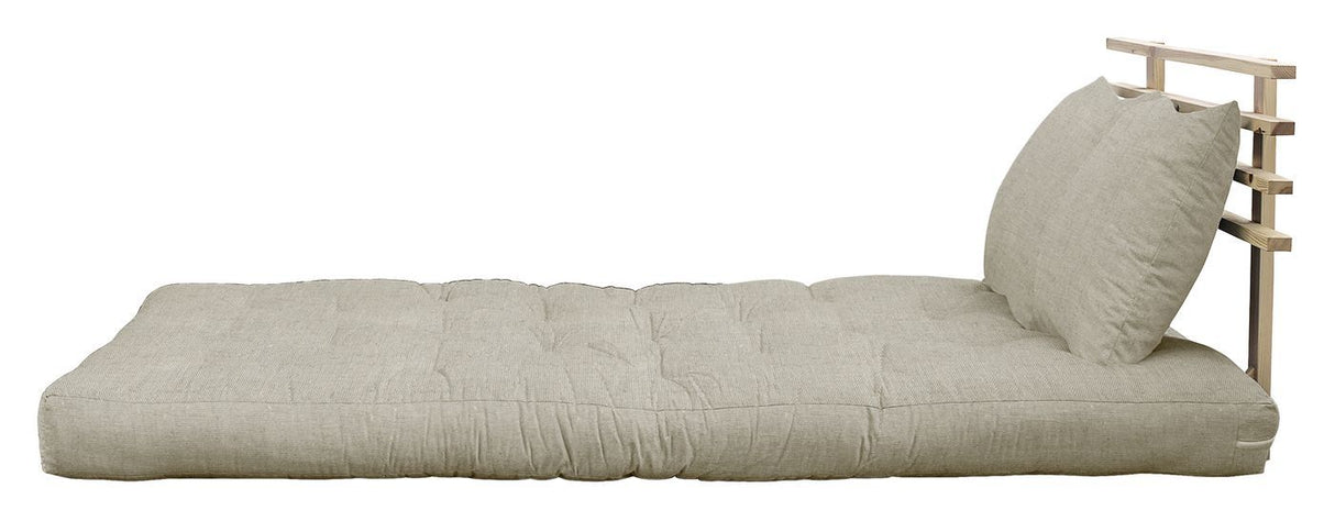 Shin Sano Futon, Linen/Natur - Unoliving.com