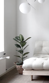 Roots 90 Sovesofa, Olive Green/Natur - Unoliving.com