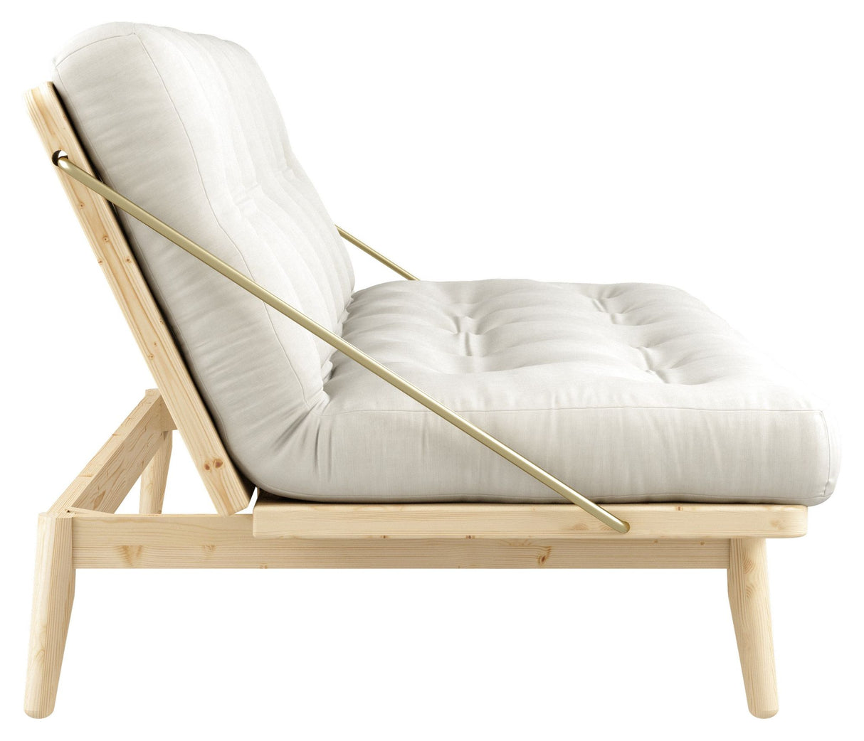 Folk Sovesofa, Fyrretræ/Offwhite - Unoliving.com