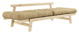 Step Sovesofa, Fyrretræ/Beige - Unoliving.com