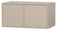 Daily Skab, double 50x100 - Beige - UNOLIVING.COM