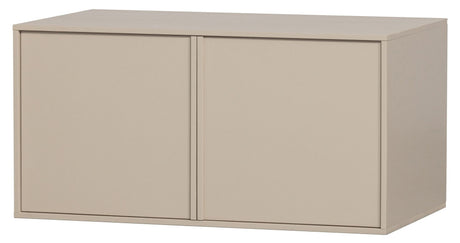 Daily Skab, double 50x100 - Beige - UNOLIVING.COM