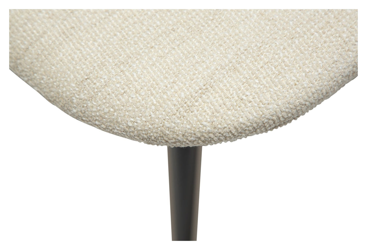 Cloud Spisebordsstol, simply beige bouclé stof