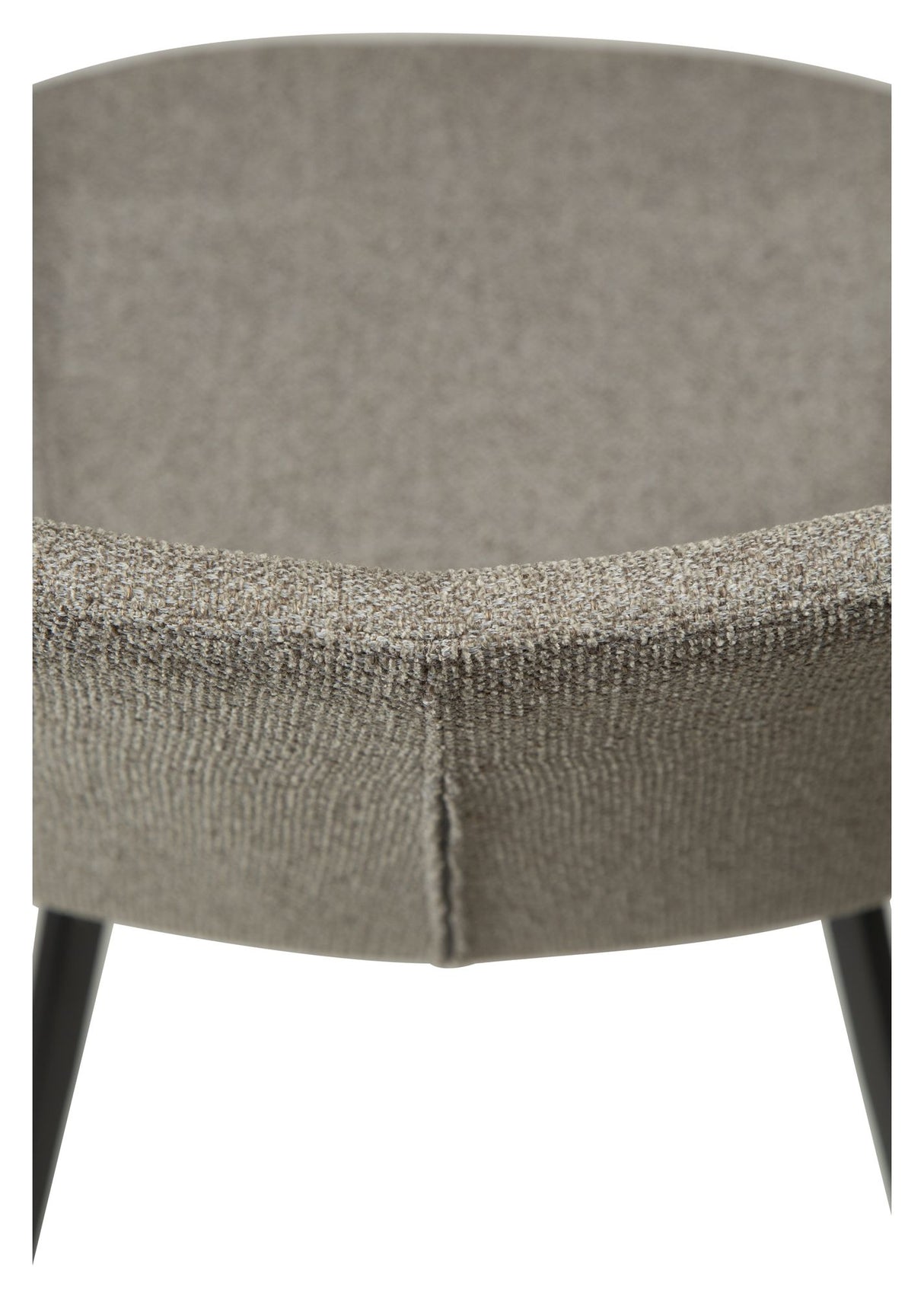 Hype Spisebordsstol, pebble earth bouclé stof - Unoliving.com