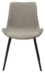 Hype Spisebordsstol, pebble earth bouclé stof - Unoliving.com