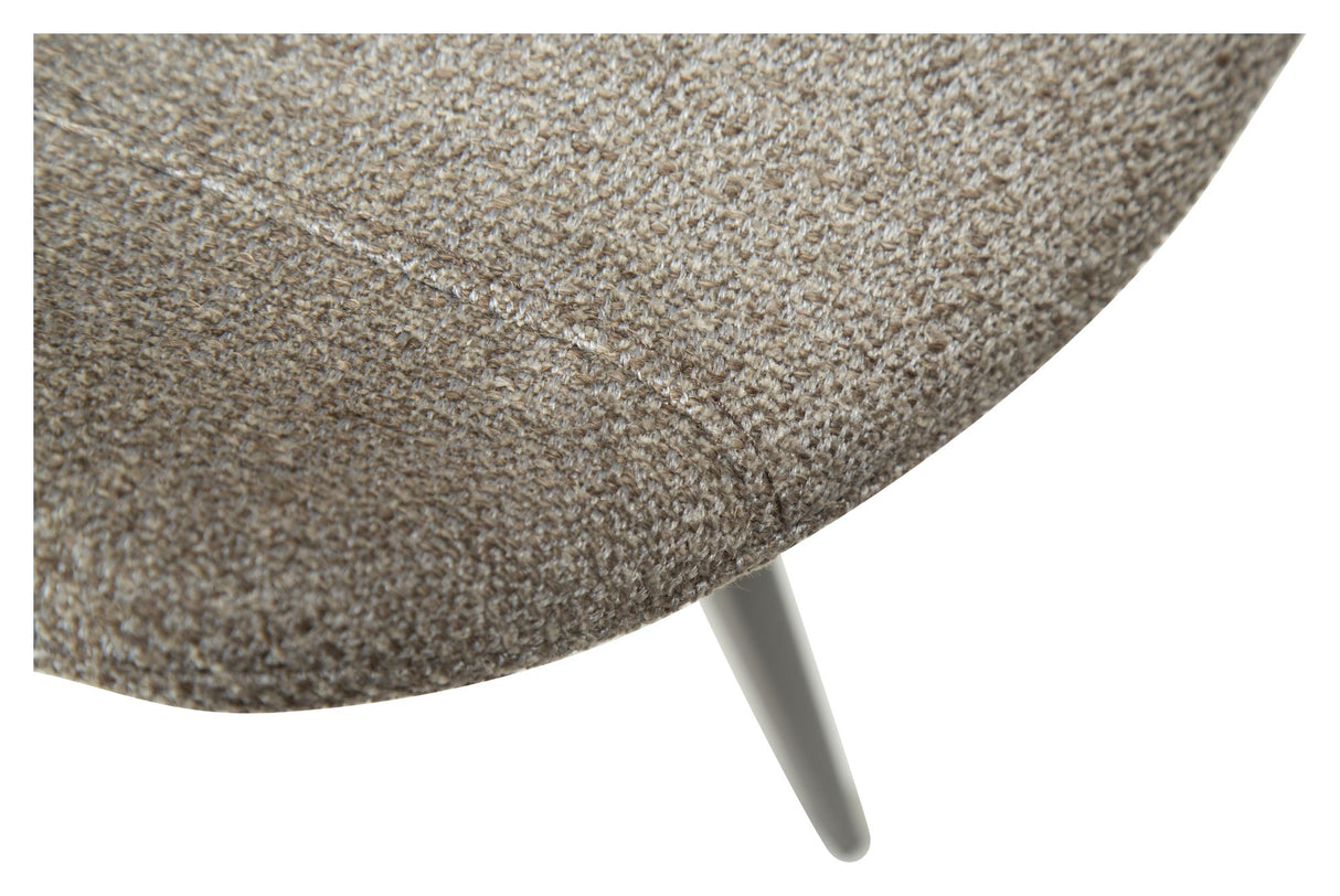 Hype Spisebordsstol, pebble earth bouclé stof - Unoliving.com