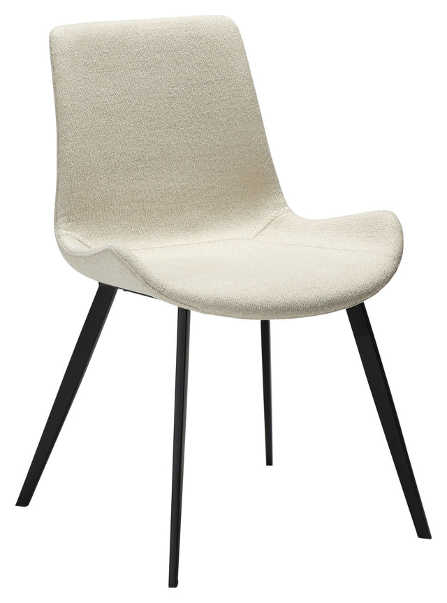 Hype Spisebordsstol, simply beige bouclé stof - Unoliving.com