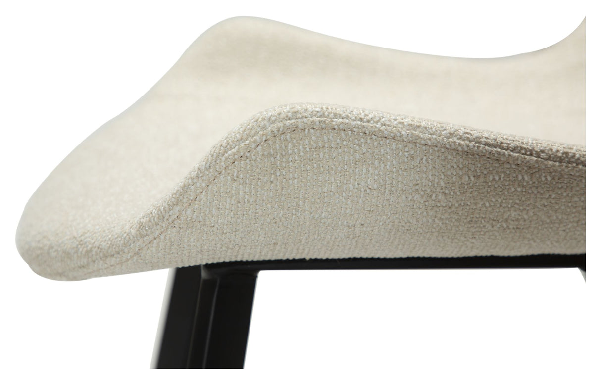 Hype Spisebordsstol, simply beige bouclé stof - Unoliving.com