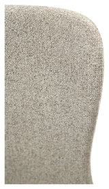 Medusa Spisebordsstol, pebble earth bouclé stof - Unoliving.com