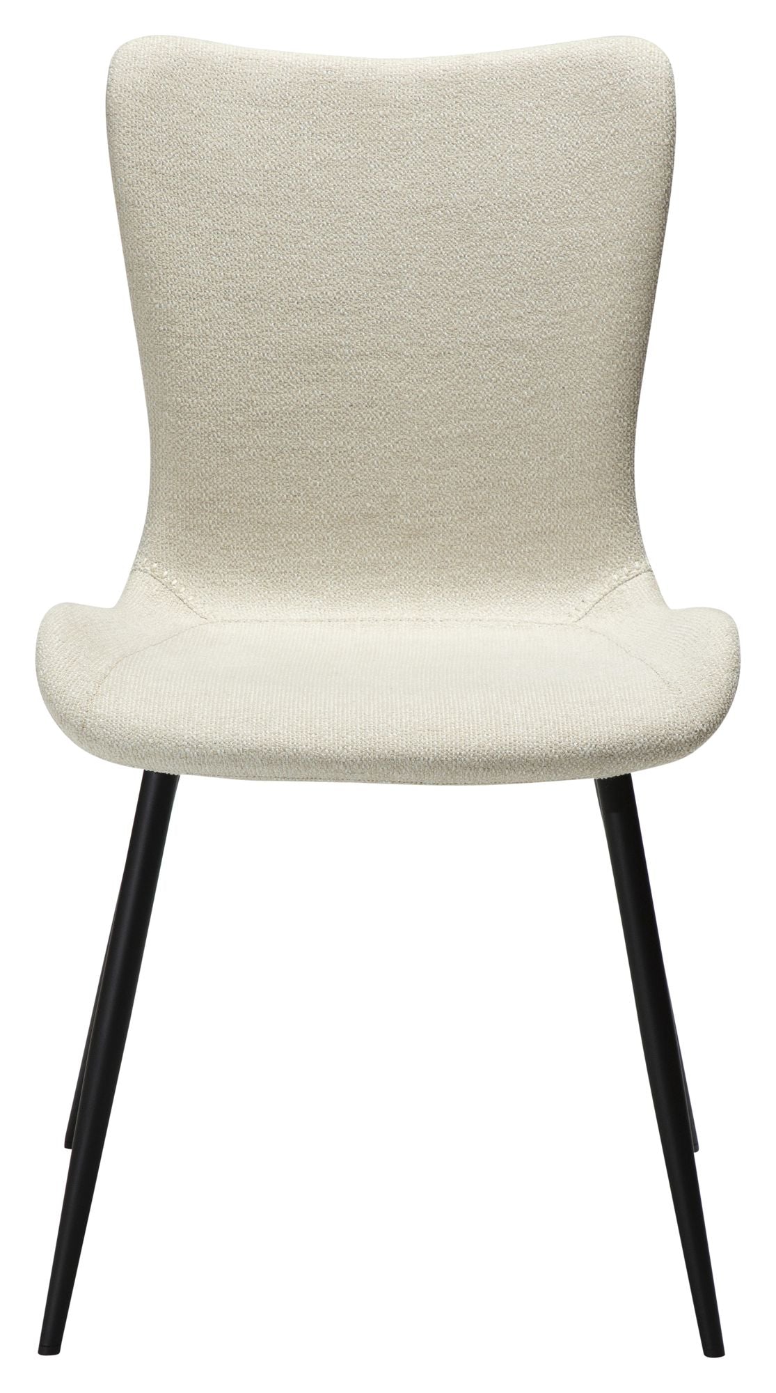 Medusa Spisebordsstol, simply beige bouclé stof - Unoliving.com