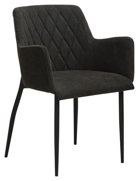 Rombo Spisebordsstol, Crow Black - Unoliving.com