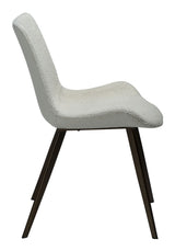 HYPE Spisebordsstol, Hvid/beige Stof - Unoliving.com