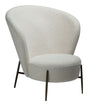 ORBIT Loungestol, Hvid/beige Stof - Unoliving.com