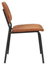 DARBY Spisebordsstol, Terracotta - UNOLIVING.COM