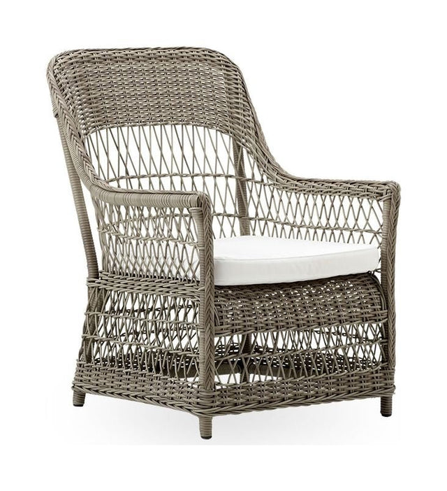 Dawn Exterior Kurvestol, Antique grey - UNOLIVING.COM