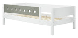 Daybed m. sengehest 90x200, Hvid og grøn - UNOLIVING.COM