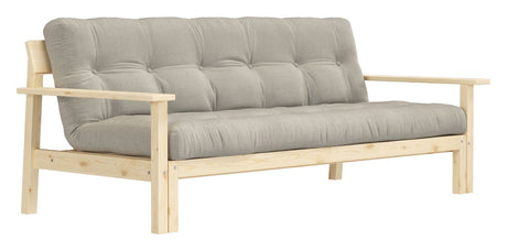 Unwind Sovesofa 190x100, Linen - Unoliving.com