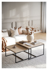 Deerfield, sofabord 80x80 - eg - UNOLIVING.COM