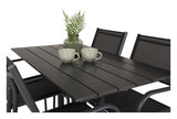 Denver Havebord 70x120 - Sort - UNOLIVING.COM