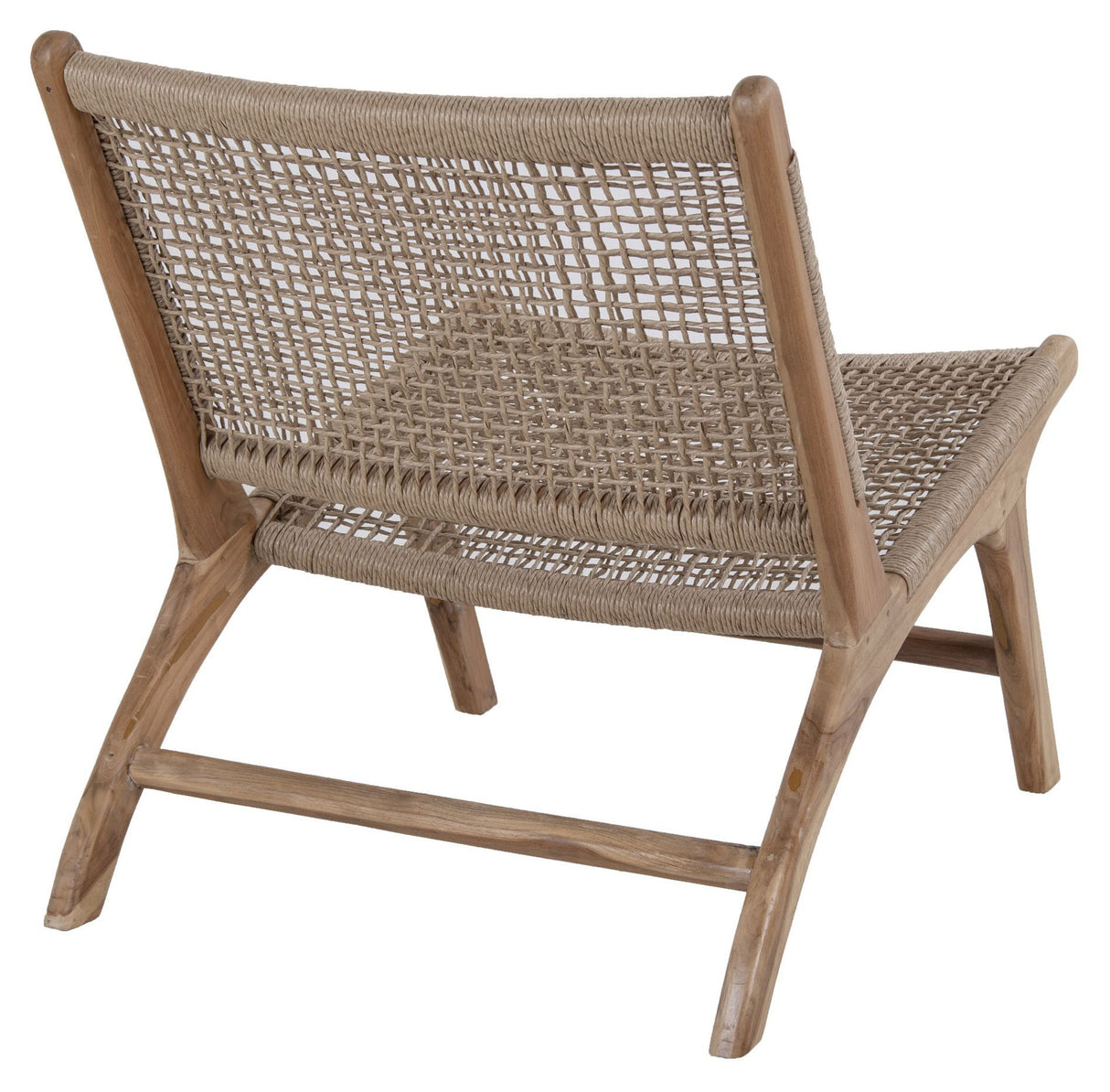 Derby Loungestol, Teak og polyrattan - Unoliving.com