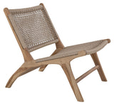 Derby Loungestol, Teak og polyrattan - Unoliving.com