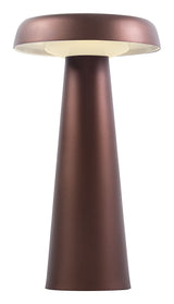 Arcello Bordlampe LED, Bruneret messing - Unoliving.com