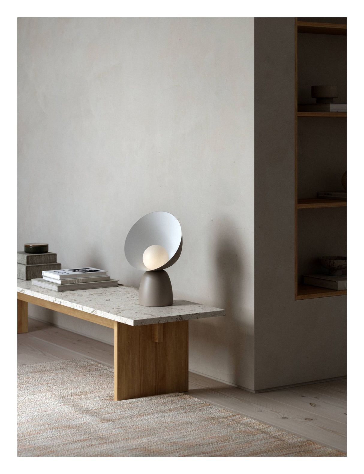 Hello Bordlampe, Brun - Unoliving.com