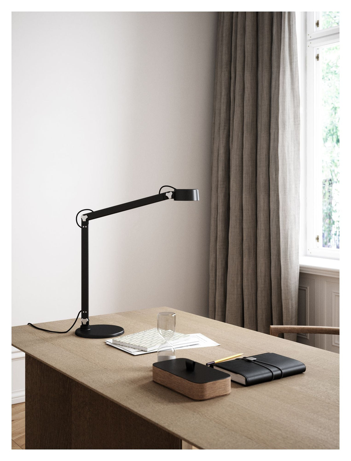 dftp, Nobu Bordlampe, Sort - UNOLIVING.COM