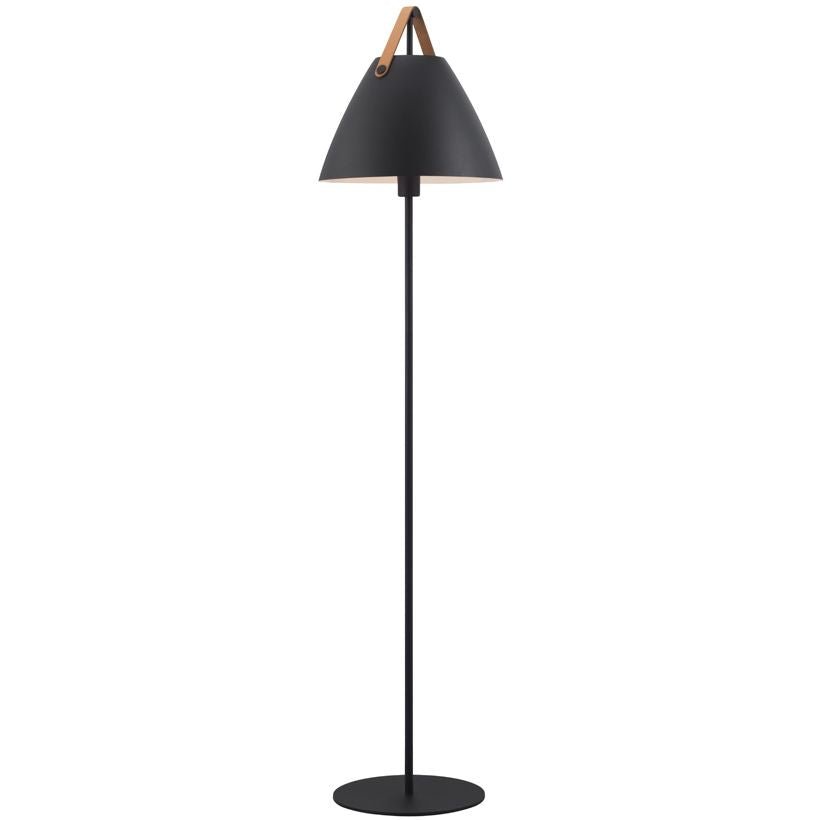 dftp Strap Gulvlampe, Sort - UNOLIVING.COM