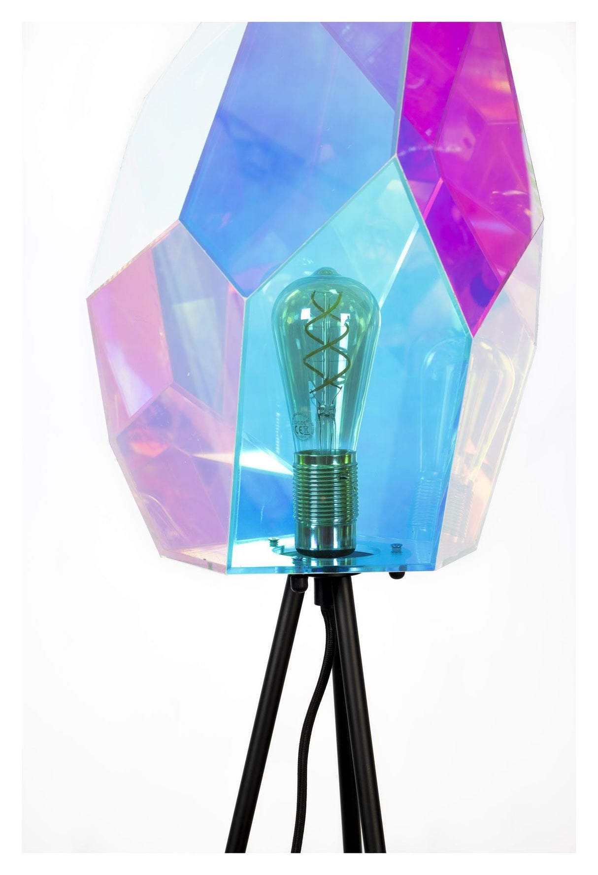 Diamond Dear Gulvlampe, Holografisk - UNOLIVING.COM