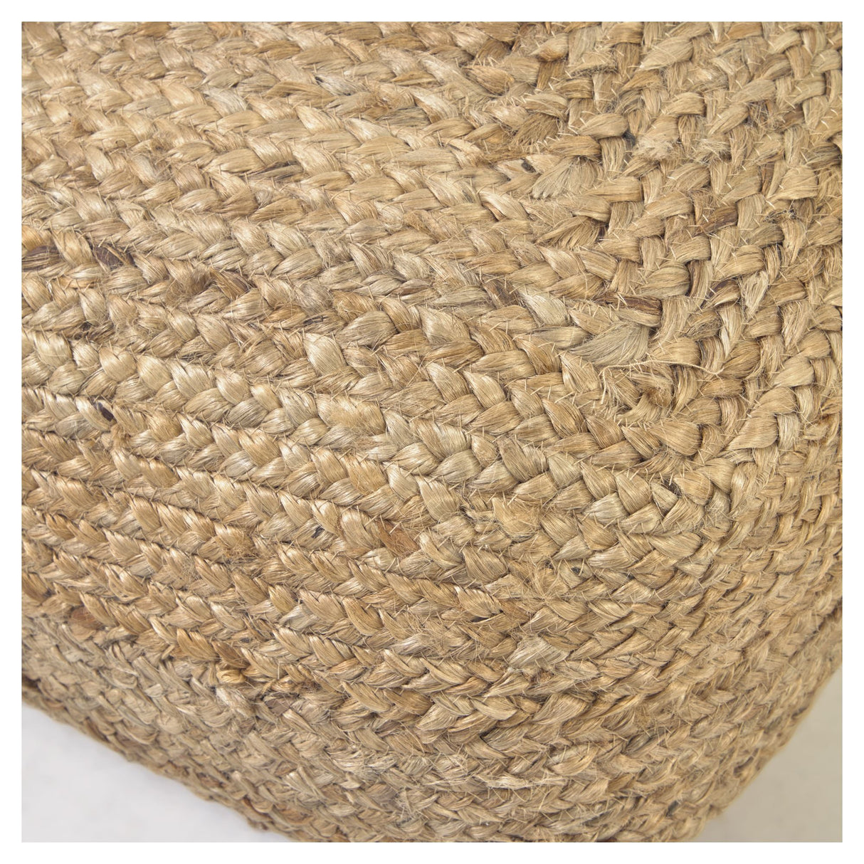 Dip Puf, Jute - UNOLIVING.COM