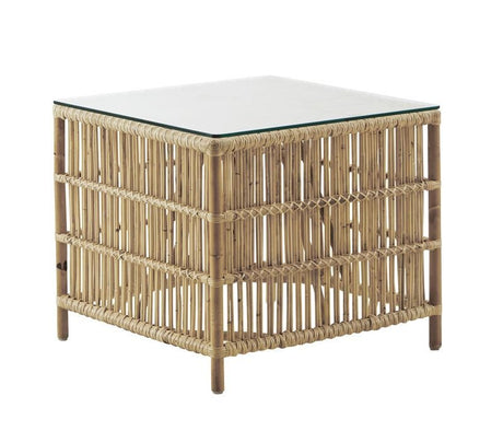 Donatello Loungebord, Natural, 60x60 - UNOLIVING.COM