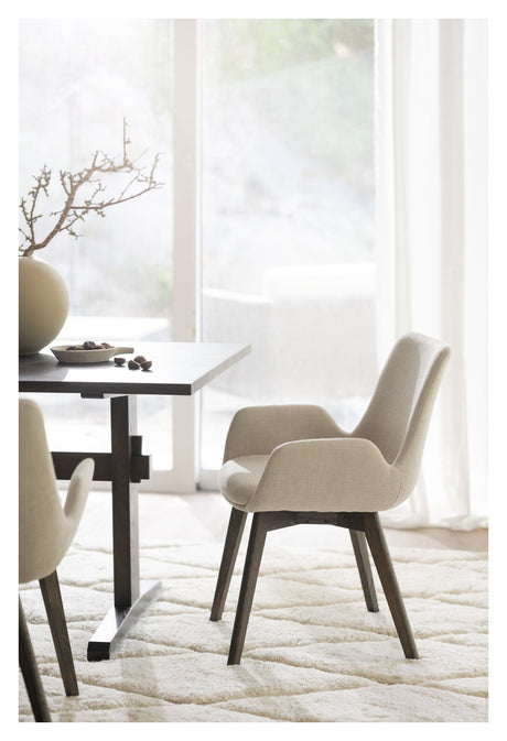 Drimsdale Spisebordsstol - Beige/Brun - UNOLIVING.COM