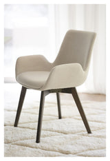 Drimsdale Spisebordsstol - Beige/Brun - UNOLIVING.COM