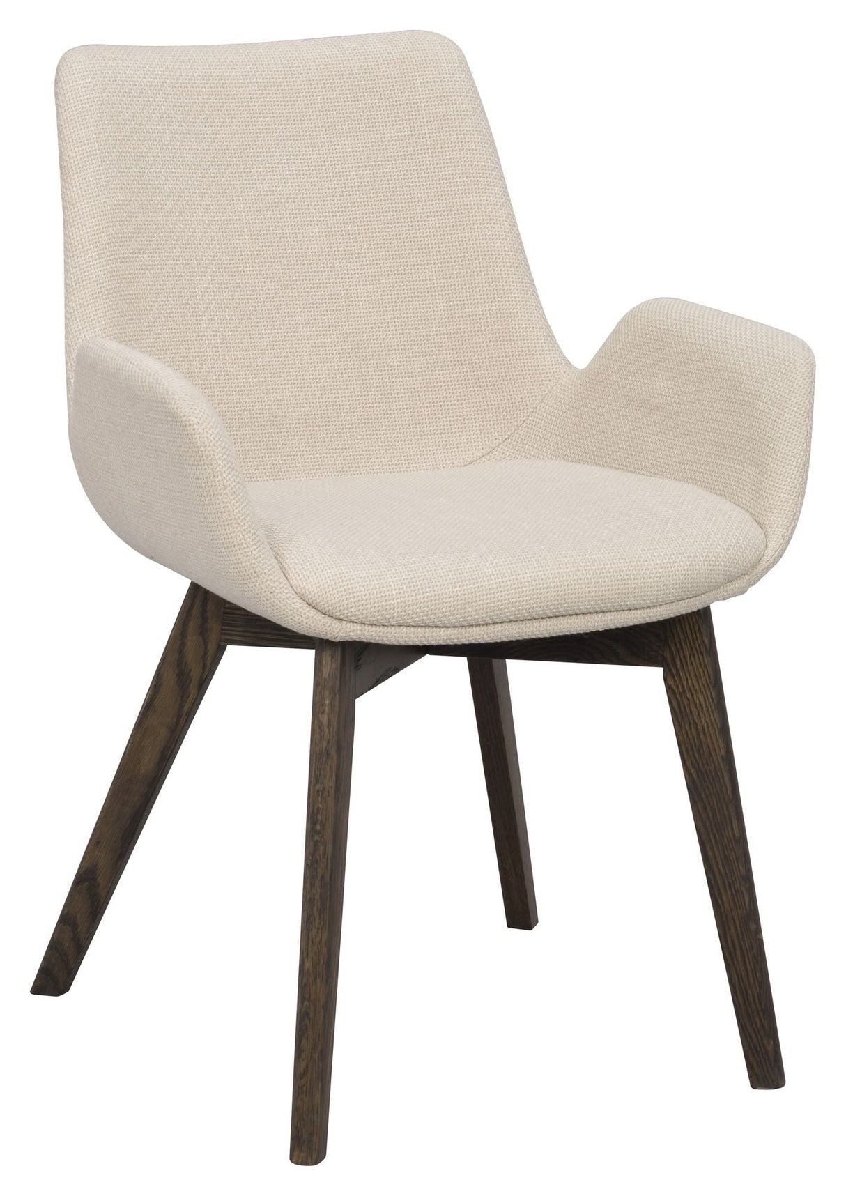 Drimsdale Spisebordsstol - Beige/Brun - UNOLIVING.COM