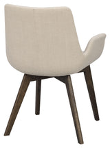 Drimsdale Spisebordsstol - Beige/Brun - UNOLIVING.COM