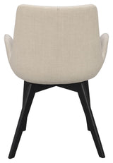 Drimsdale Spisebordsstol - Beige/Sort - UNOLIVING.COM