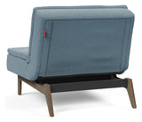 Dublexo Eik Loungestol, Røget eg, Soft/Indigo - UNOLIVING.COM